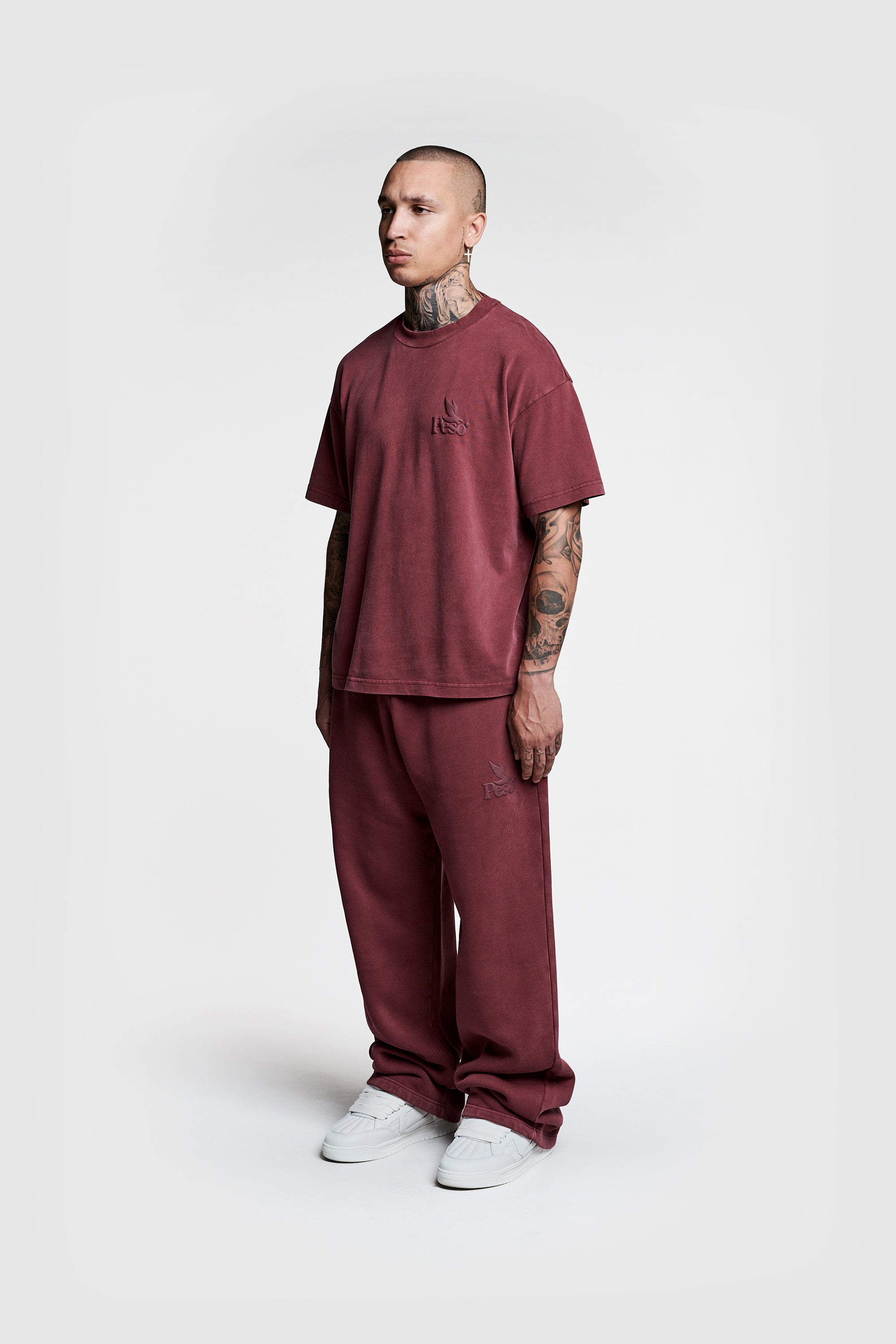 RAWS Jogginghose mit offenem Bein