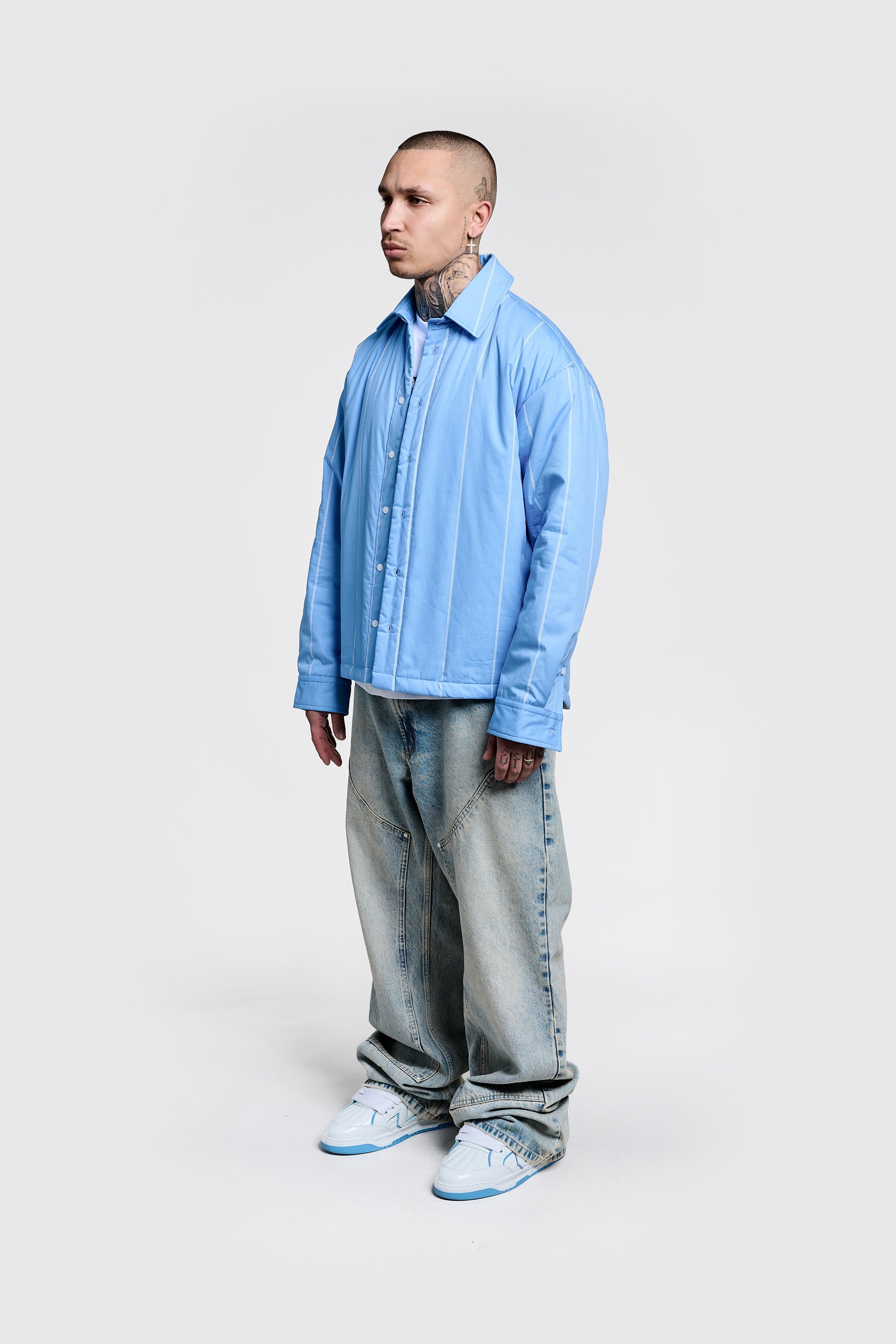 Wattiertes Überhemd