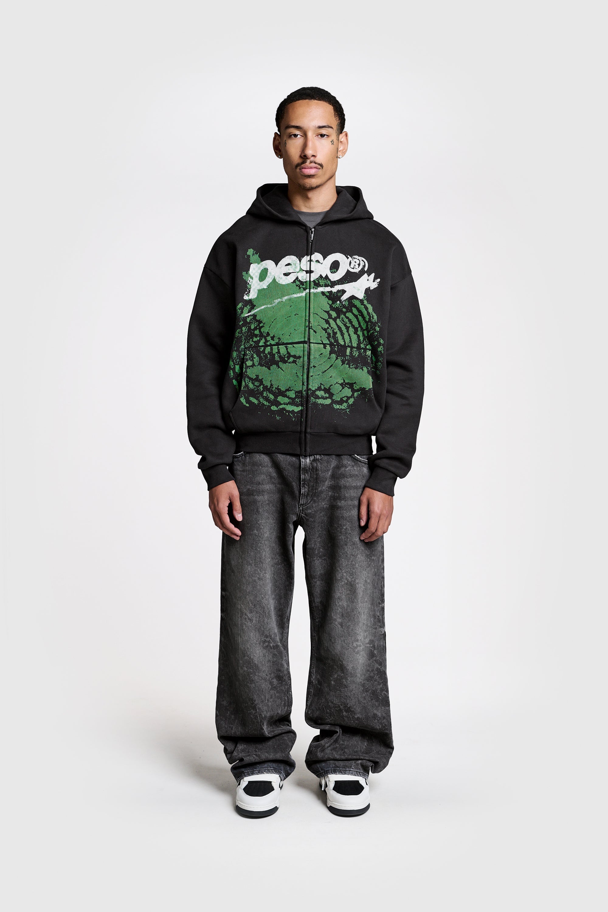 Fingerabdruck-Reißverschluss