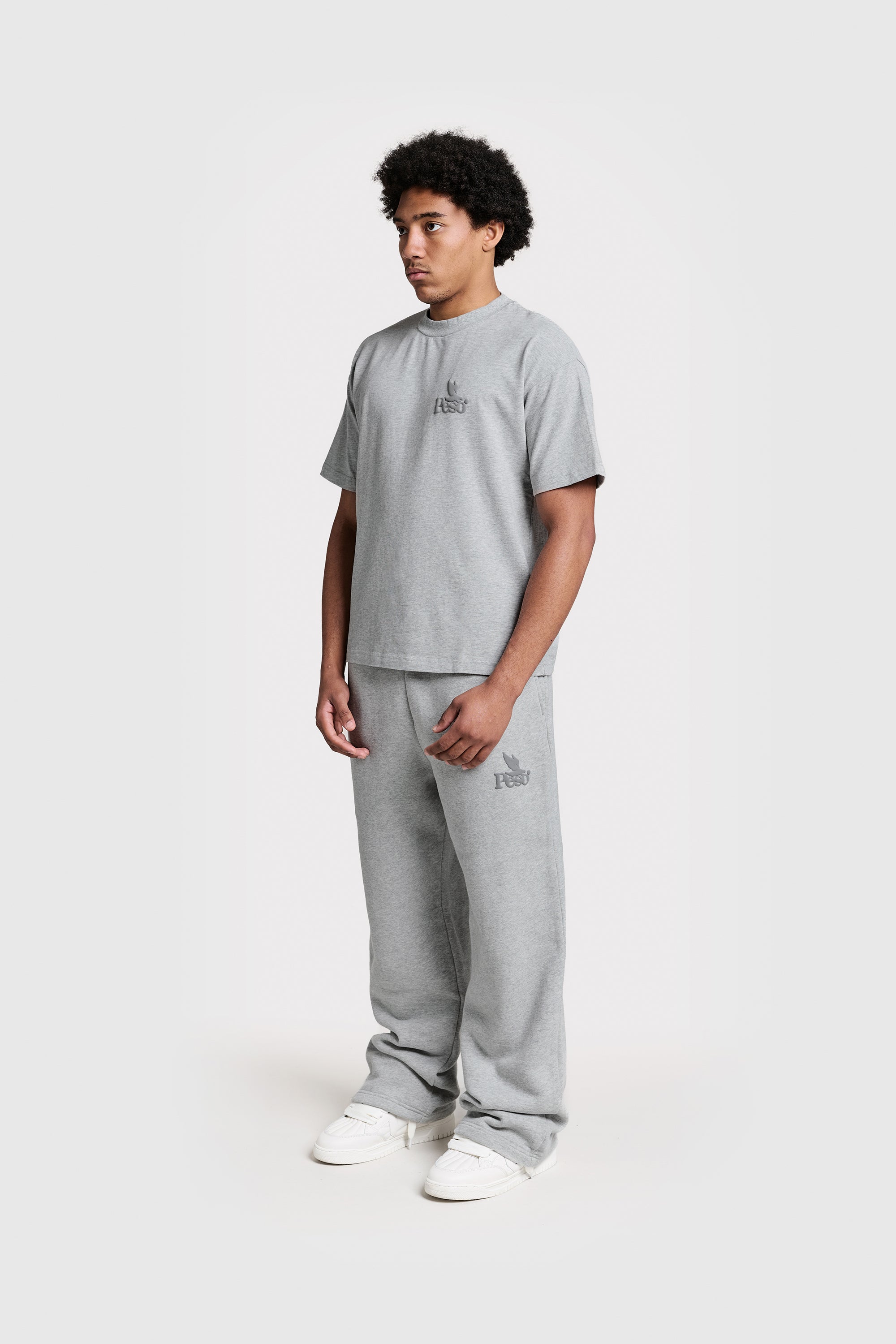 RAWS Jogginghose mit offenem Bein