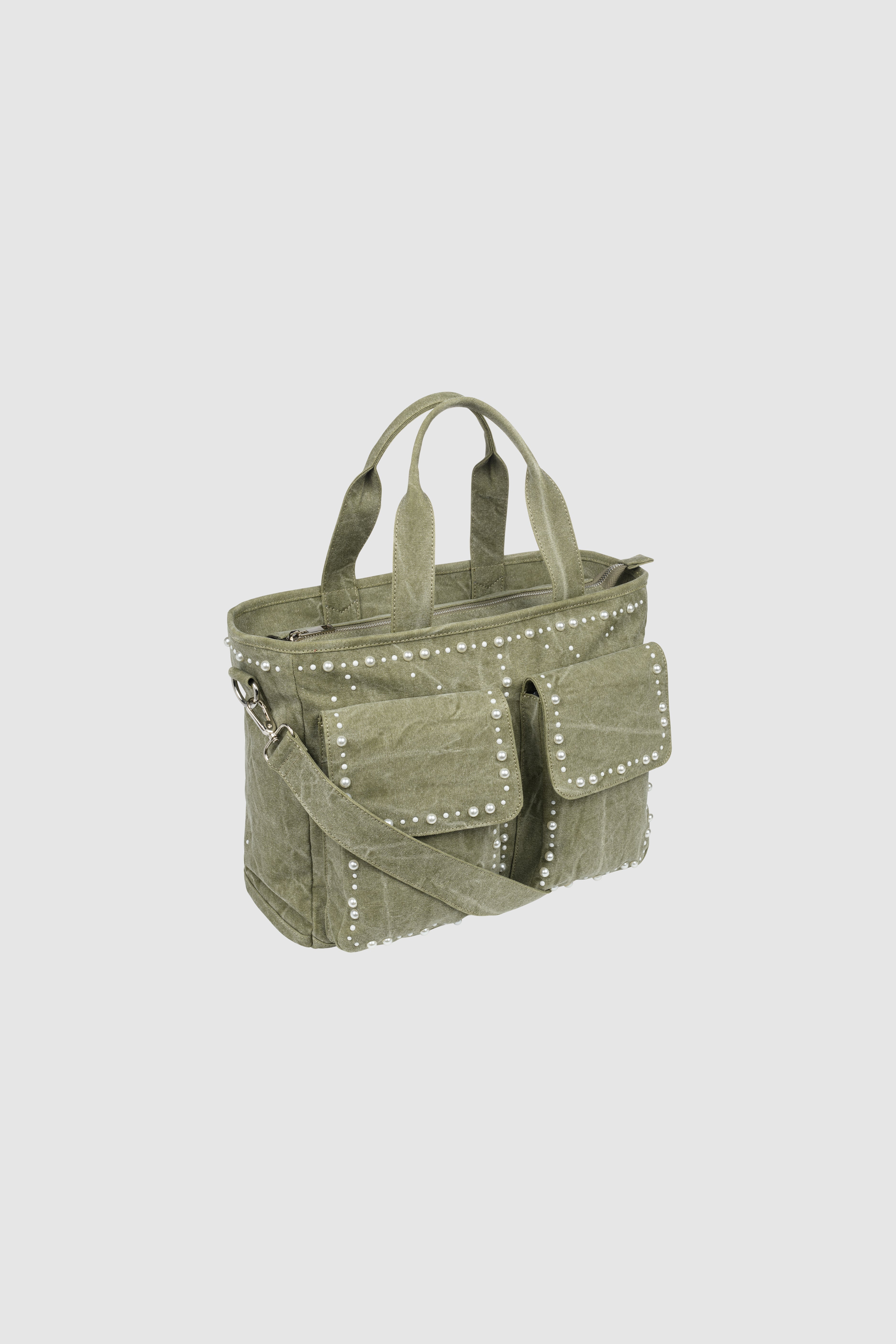 Perlen-Umhängetasche