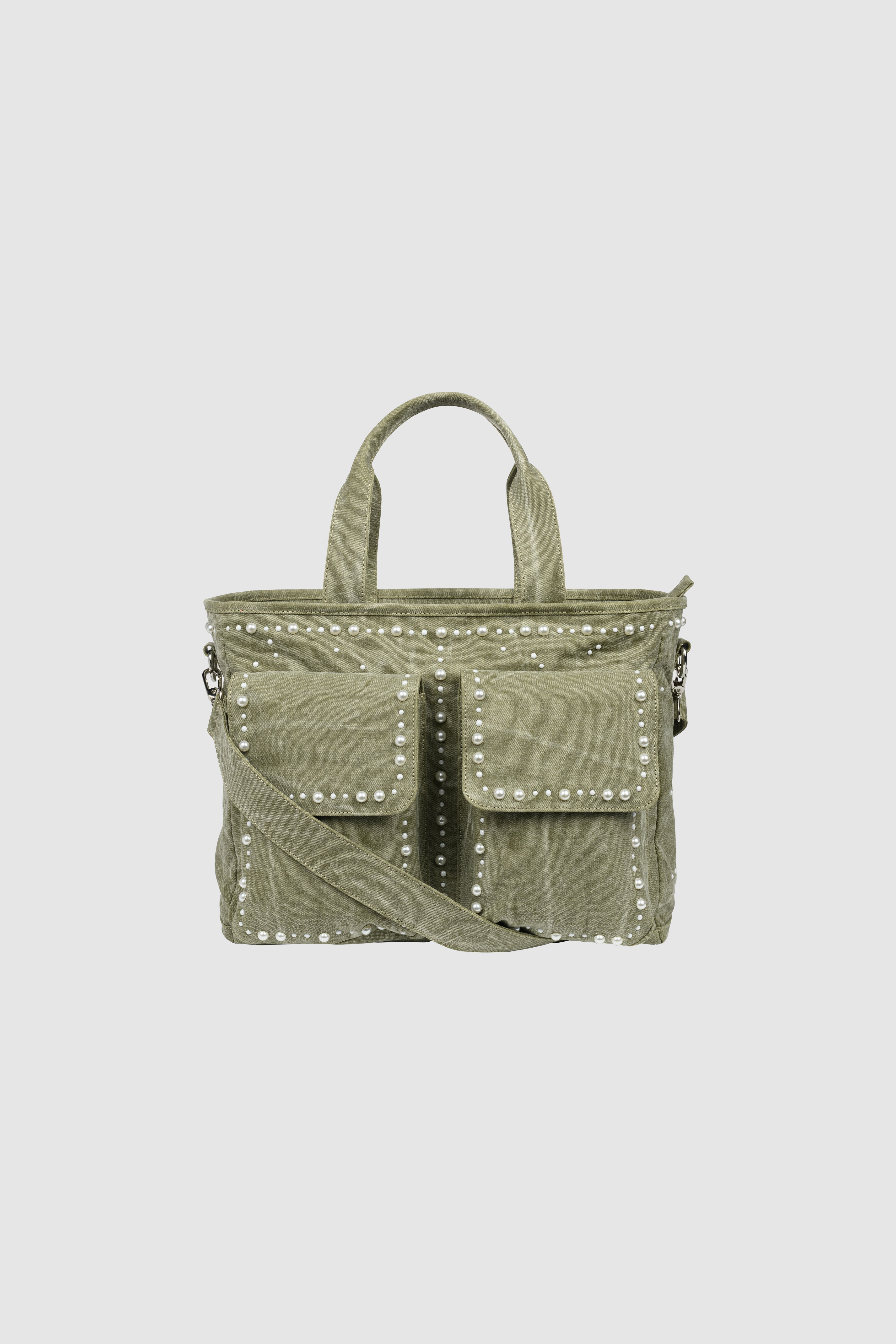 Perlen-Umhängetasche