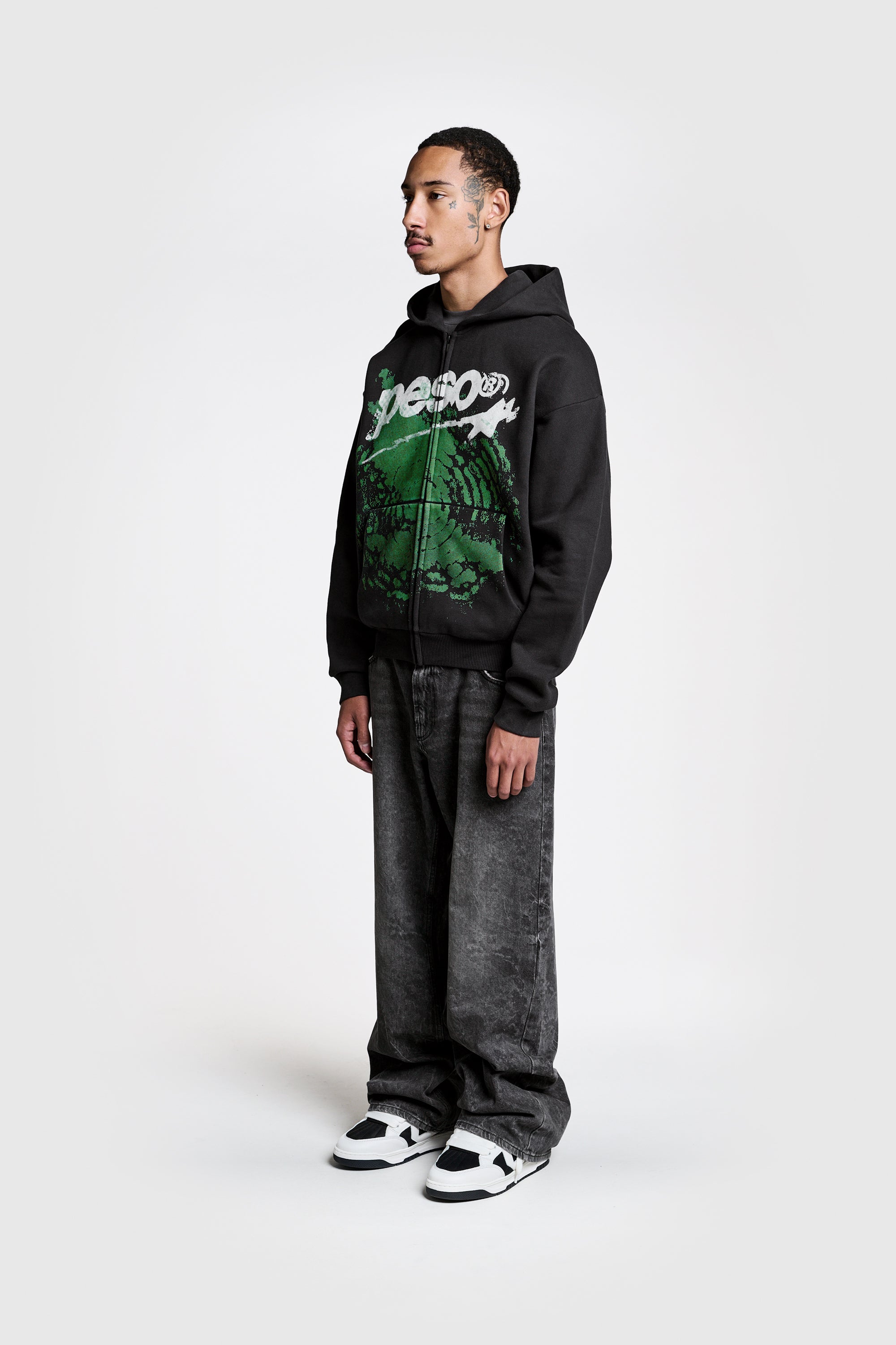 Fingerabdruck-Reißverschluss