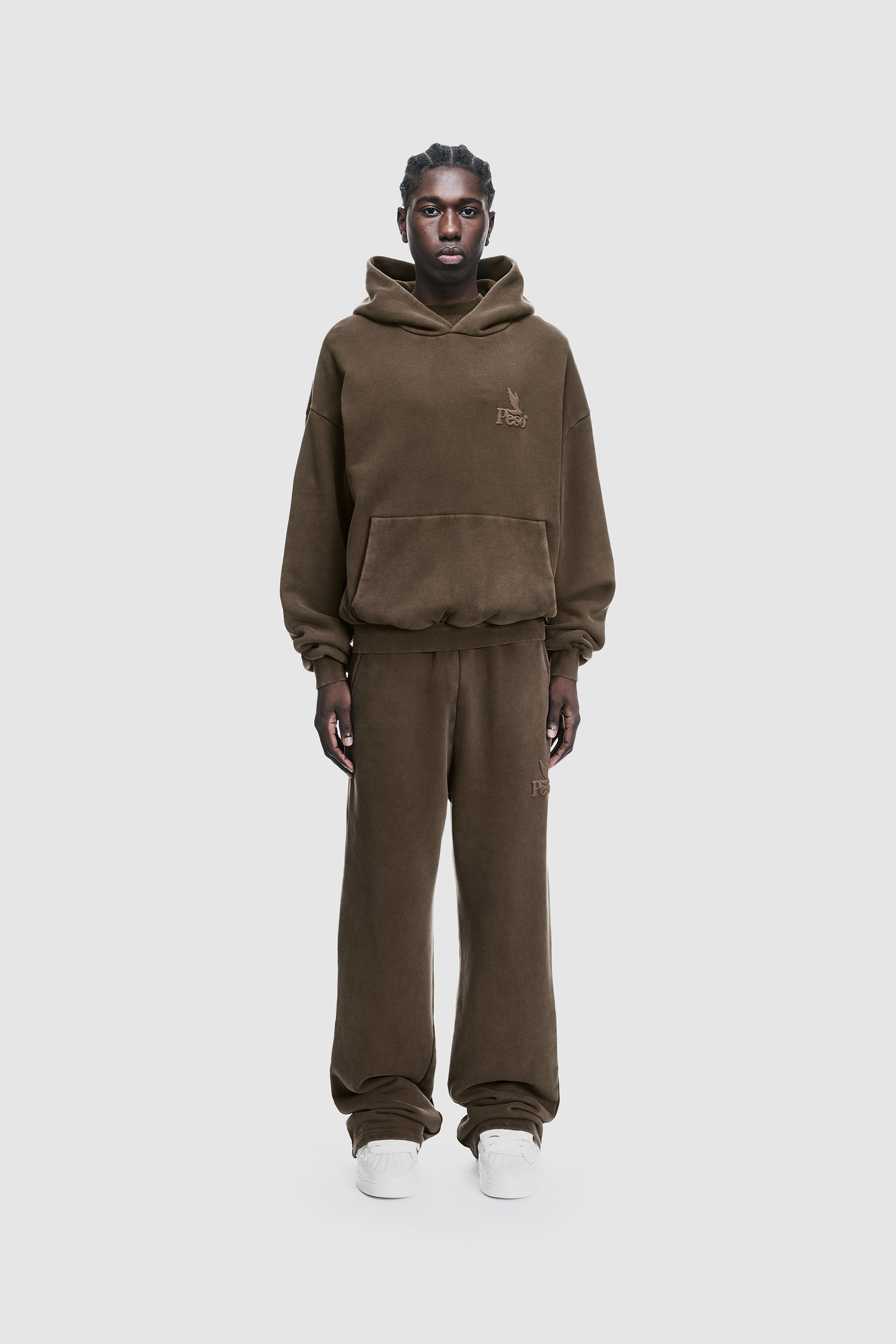 RAWS Jogginghose mit offenem Bein