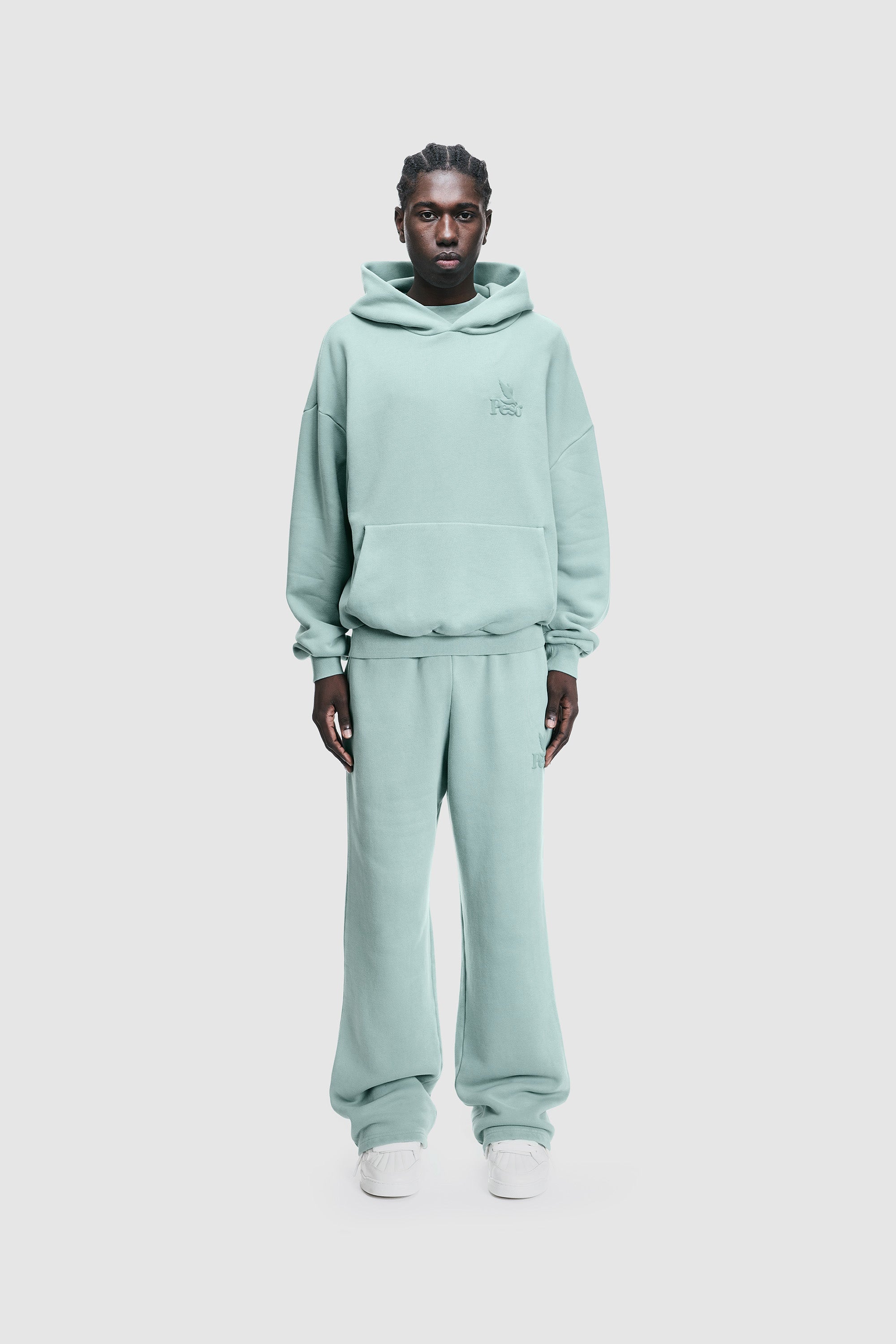 RAWS Jogginghose mit offenem Bein